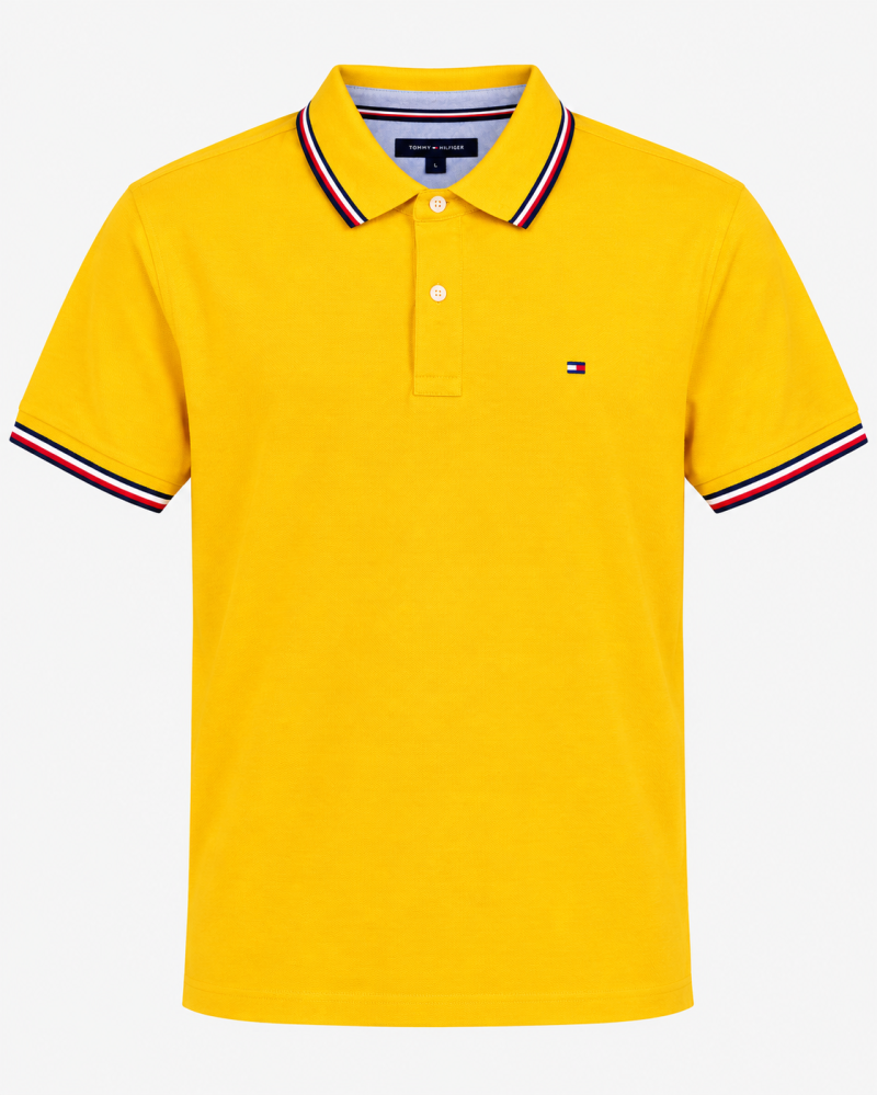 Tommy Hilfiger Men’s Yellow Polo Shirt
